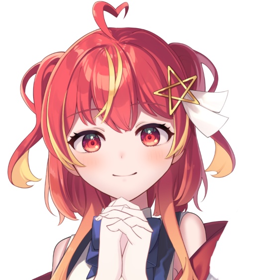 【Vtuber素材】お祈りのポーズ