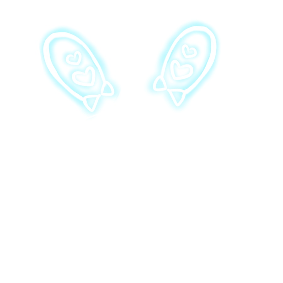 【Vtuber素材】ネオンなうさみみ