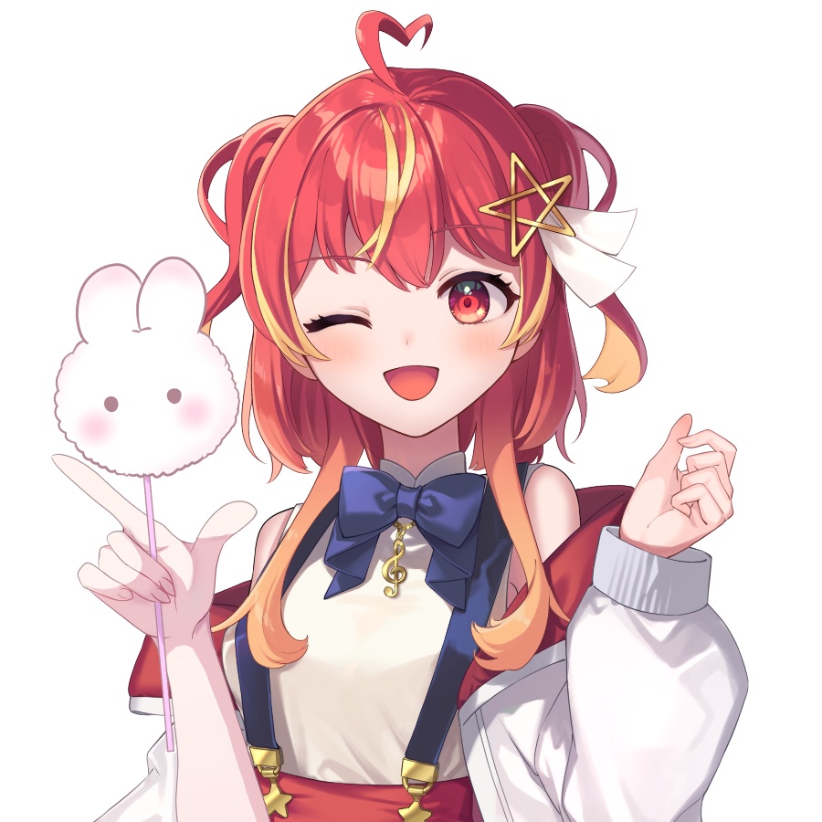 【Vtuber素材】うさぎさんのミニわたあめ