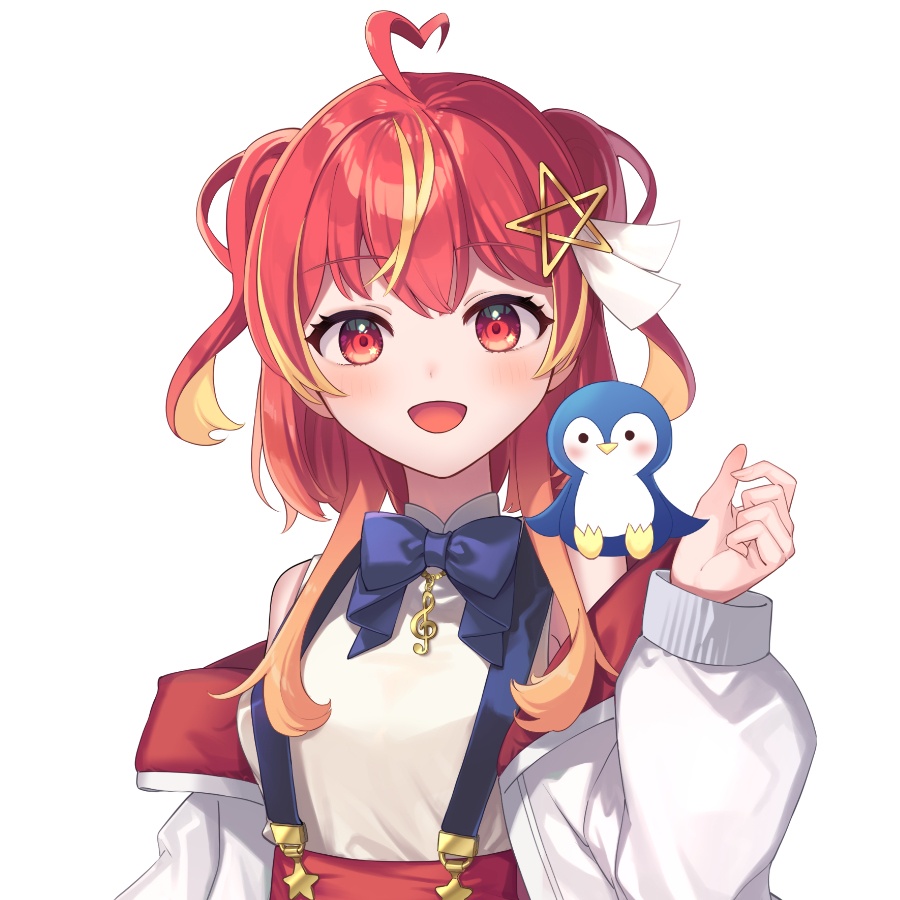 【Vtuber素材】肩に乗せれるペンギン素材