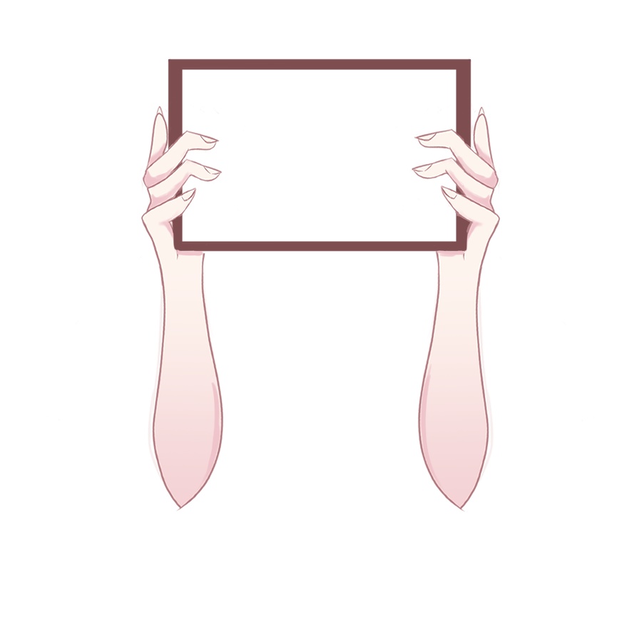 【Vtuber素材】メッセージボードの素材