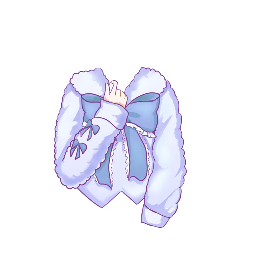 【Vtuber素材】ふわふわルームウェアセット