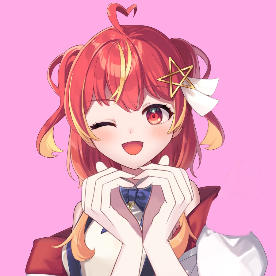 【Vtuber素材】うさみみハート素材