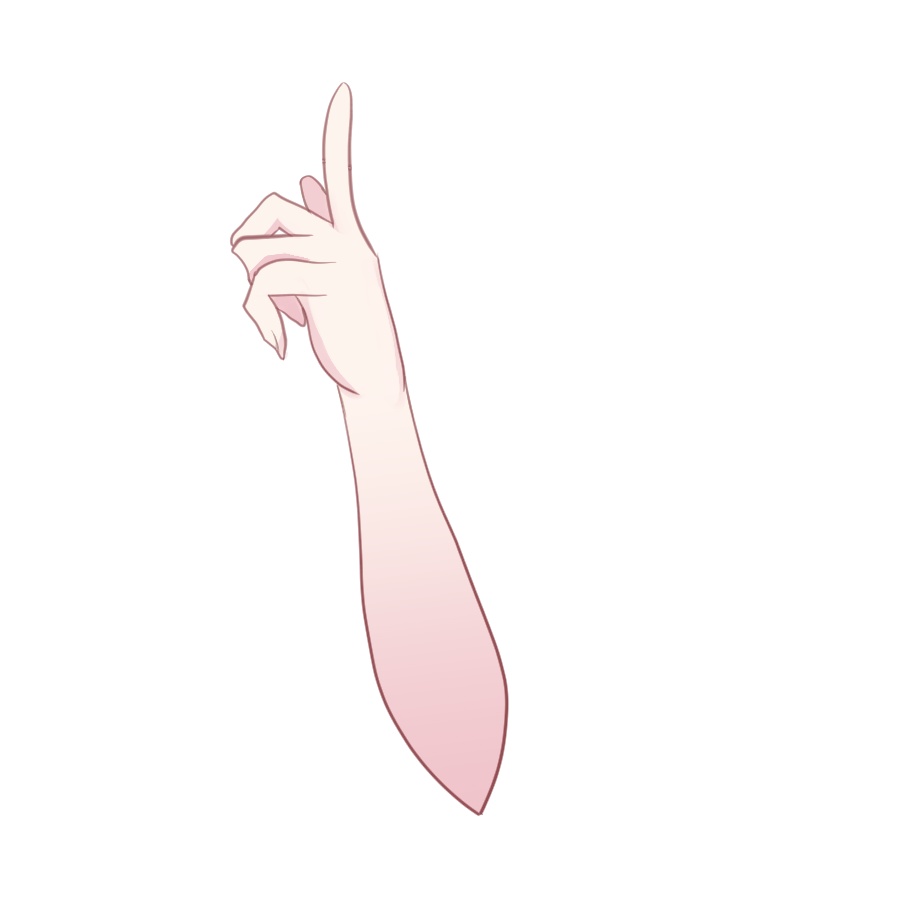 【Vtuber素材】しーっ!の素材