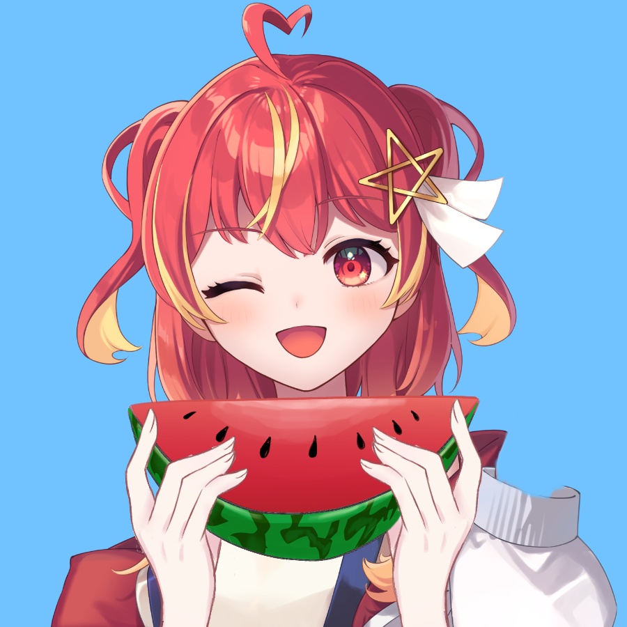 【Vtuber素材】スイカを食べる素材