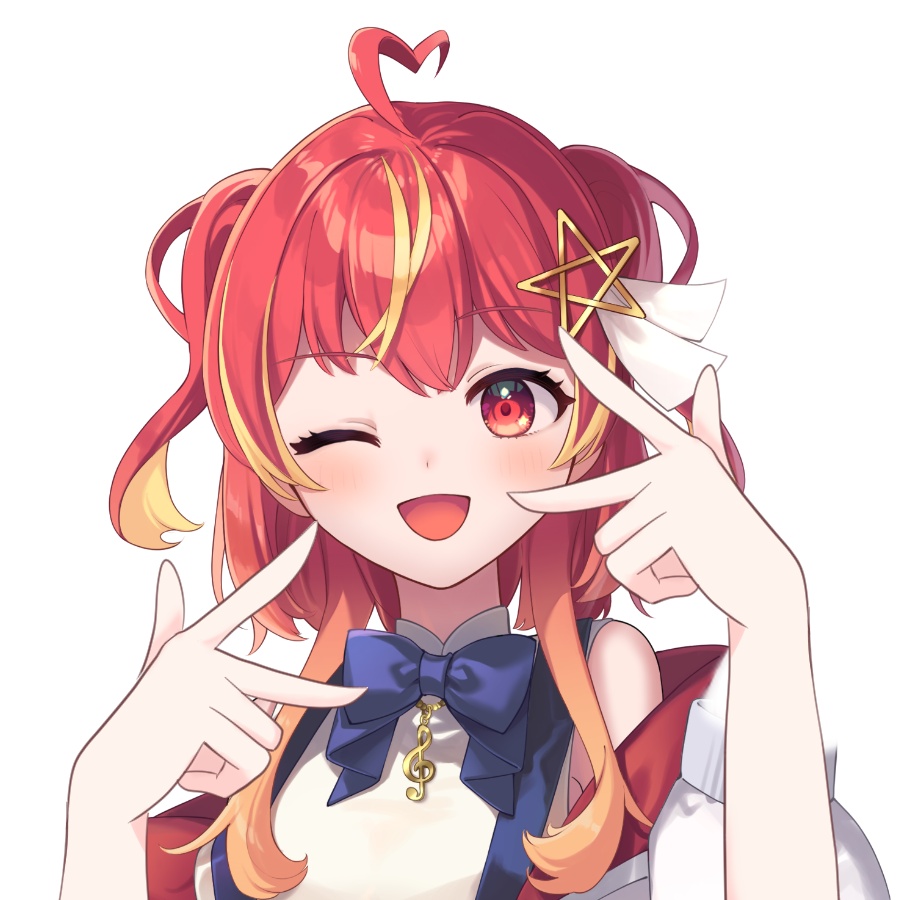 【Vtuber素材】目元をキラっ✨とする手素材