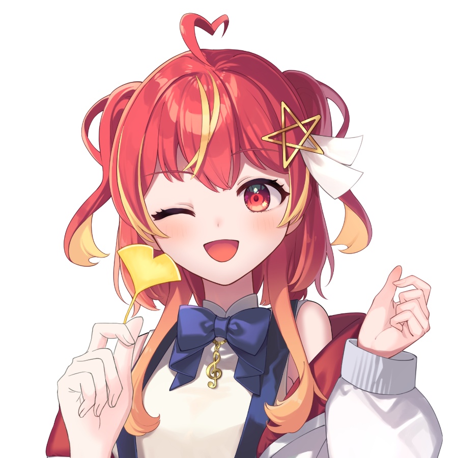【Vtuber素材】イチョウを持つ手素材
