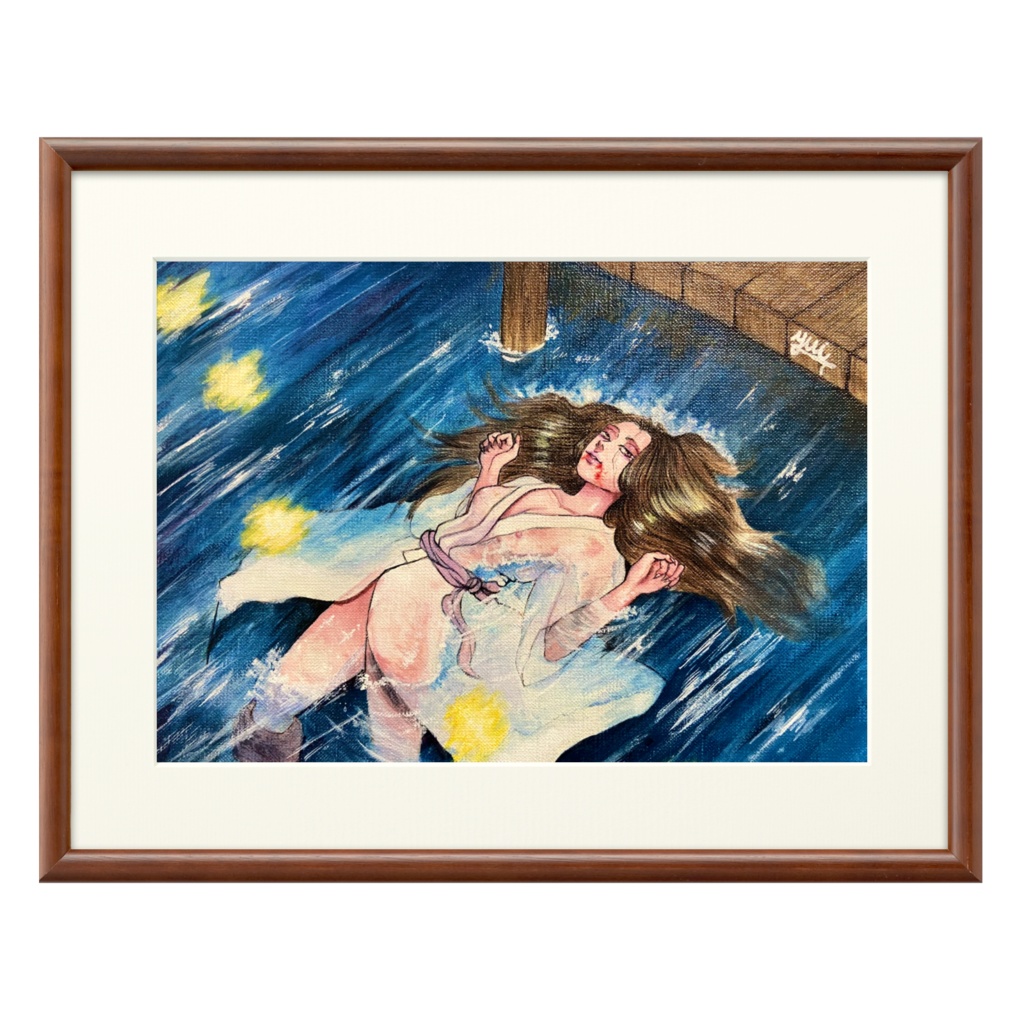 橋姫 複製画