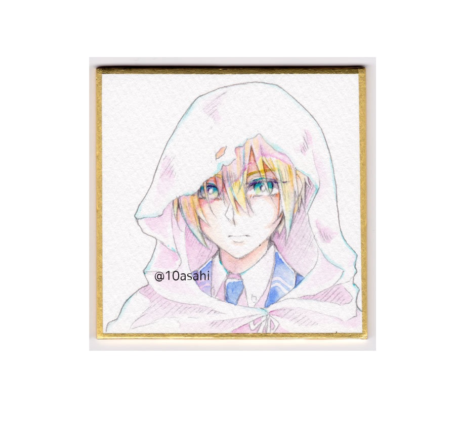 とうらぶ 水彩原画 イラスト ミニ色紙 こかげすずらん Booth