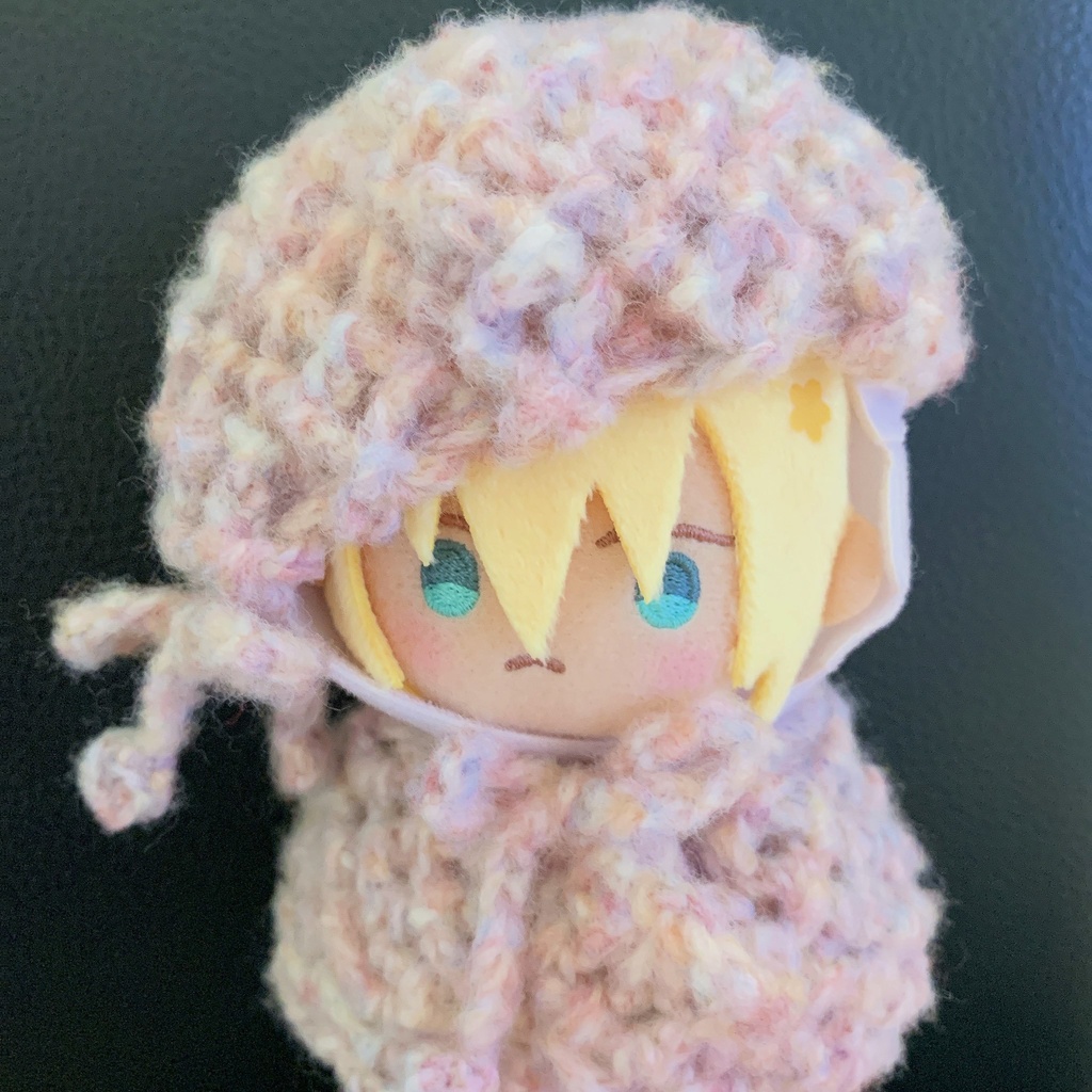 ぬいお帽子&ケープ