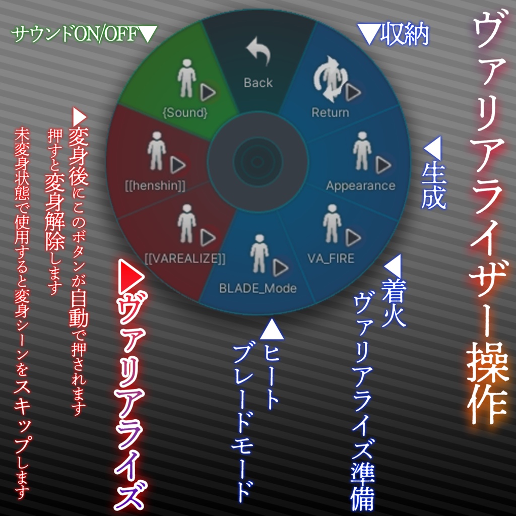 【怪人変身ライター】DXヴァリアライザーV2【光る!鳴る!】【3.0&MA対応】