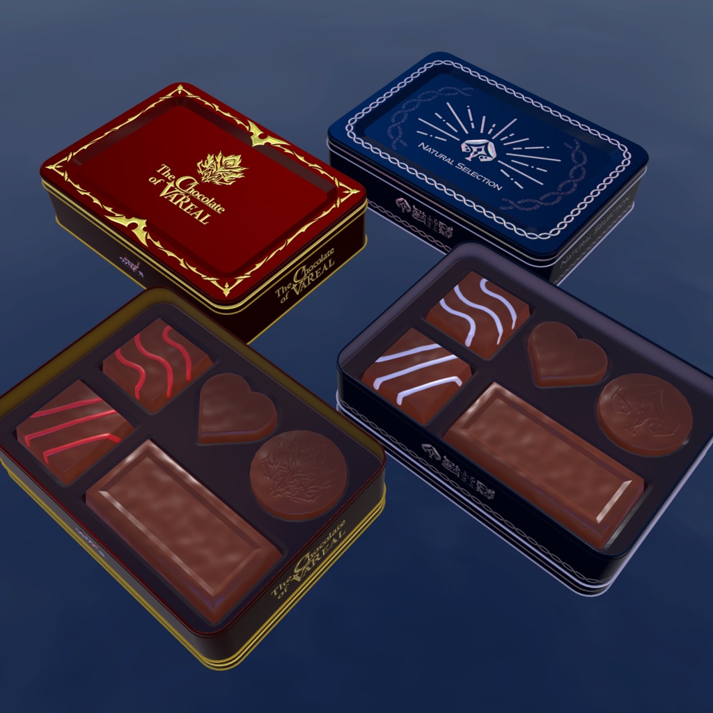 缶詰めチョコギミックセット【VRC向け】