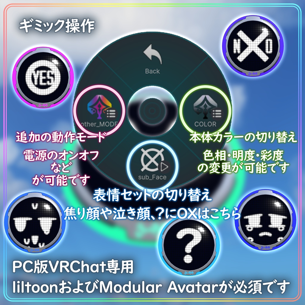 何でもロボヘッド ギミックセット