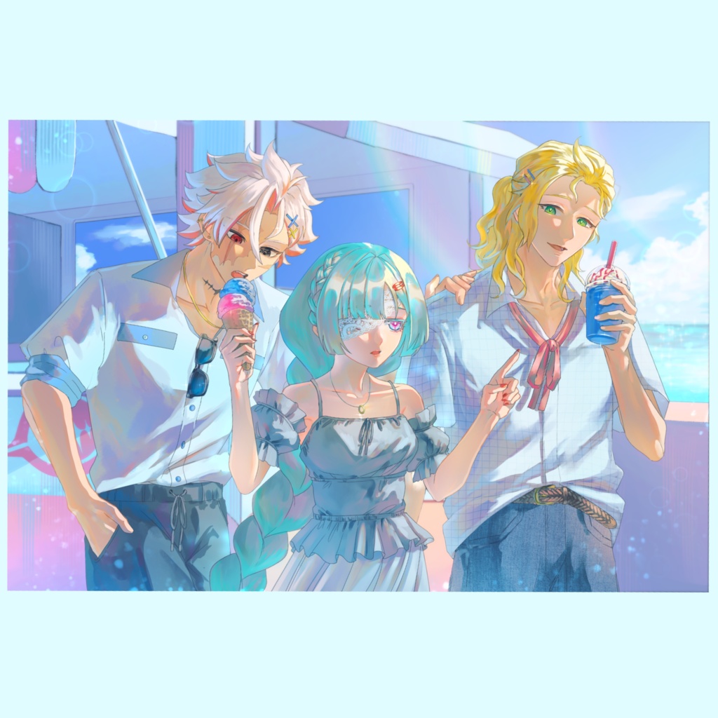 ホログラムポストカード / Holographic Postcard 