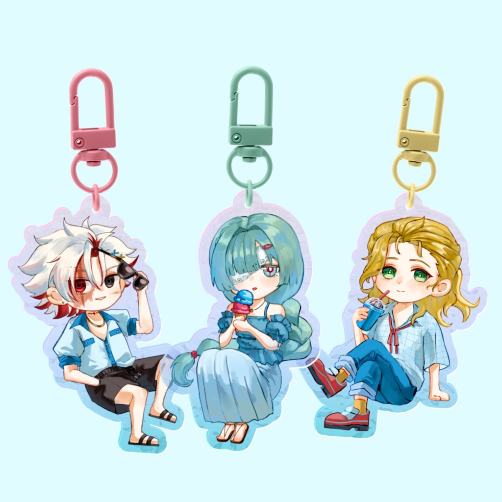 アクリルキーホルダー各種 / Acrylic Keychain