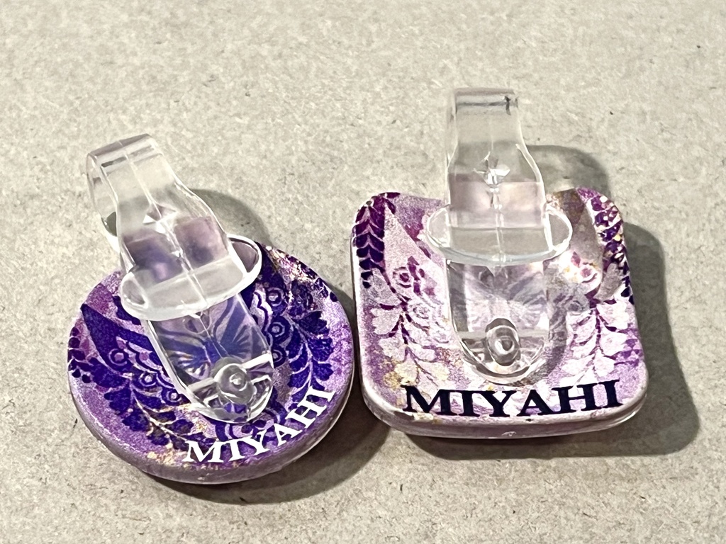 オリジナルpic pin2種+みやひソロチェキセット