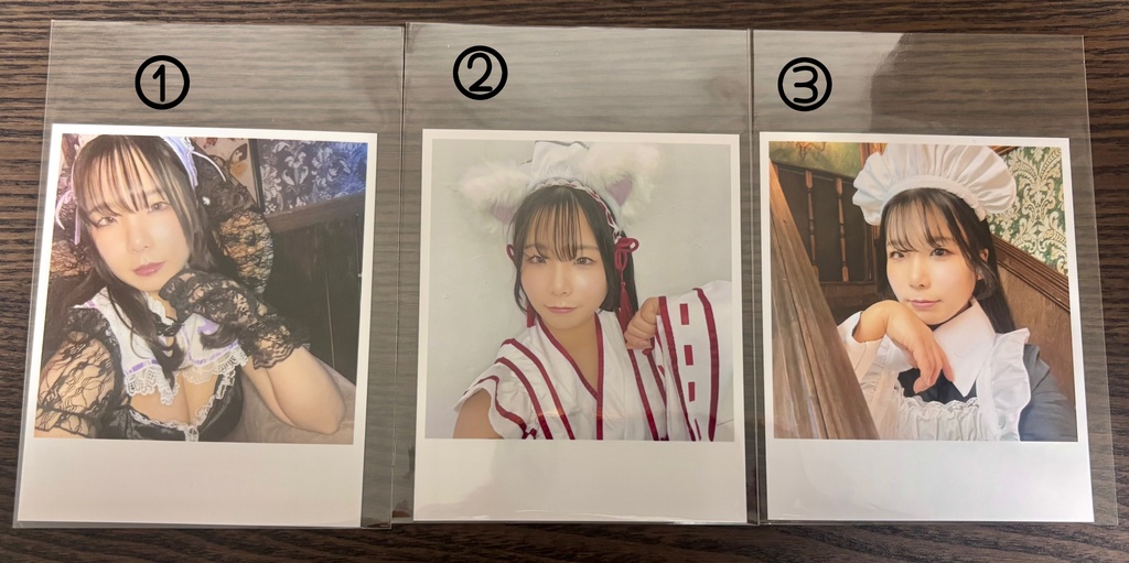 チェキ風ブロマイド