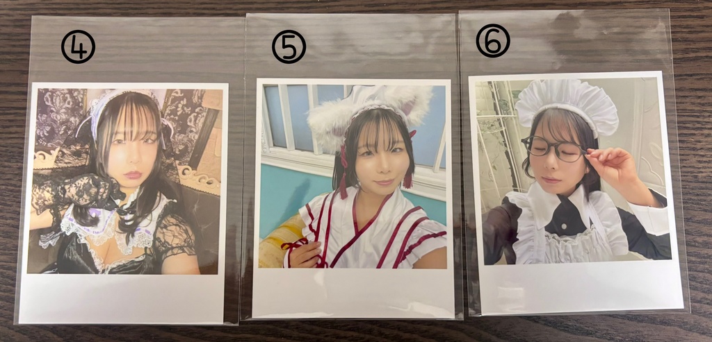 チェキ風ブロマイド