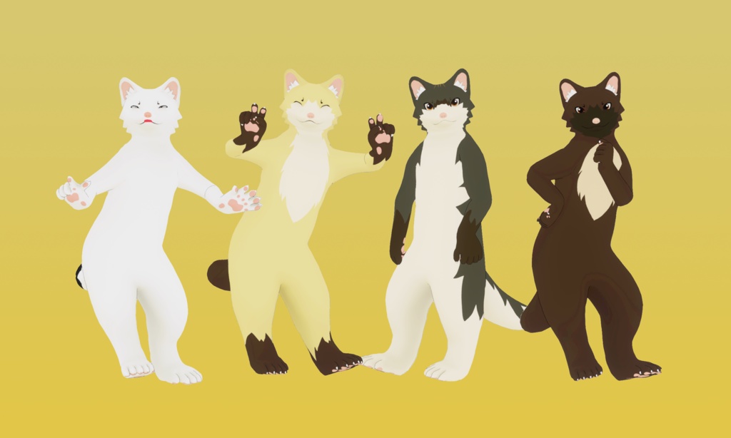 Kutaishi クタイシ VRChat想定 オリジナルアバター