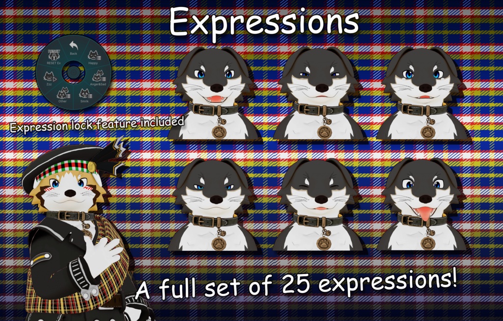 Ness ネス【VRChat向けアバター】