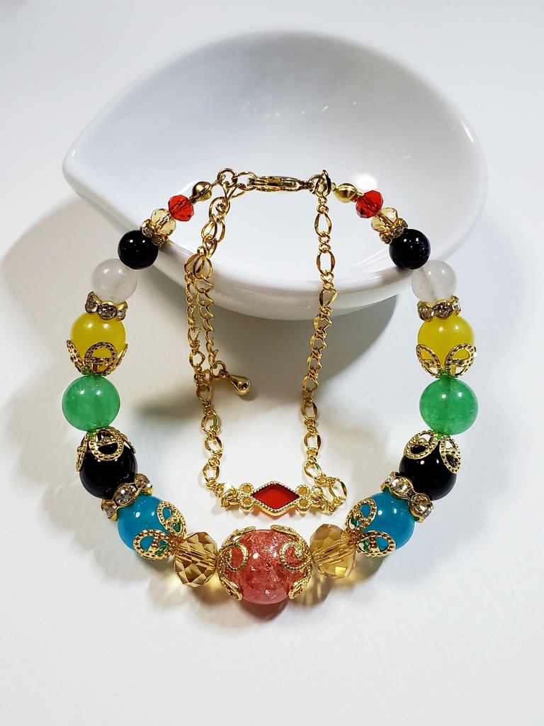 天然石ブレスレット【B-②】