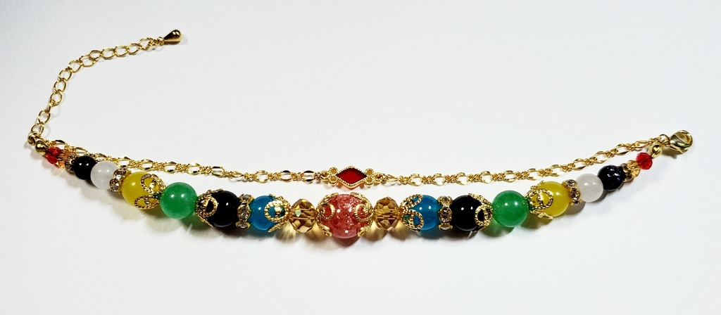 天然石ブレスレット【B-②】