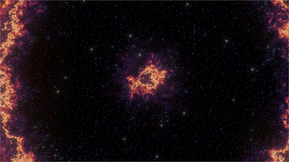 Blender Nebula: 膨張する星雲2