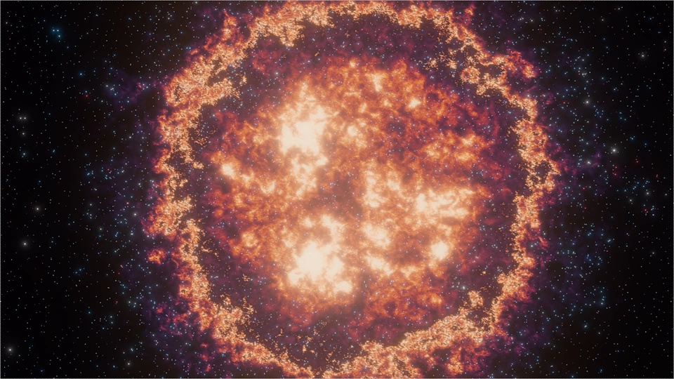 Blender Nebula: 膨張する星雲2