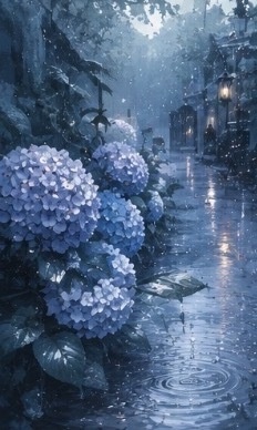 花と幻想の風景イラスト集|10枚セット|淡色・透明感