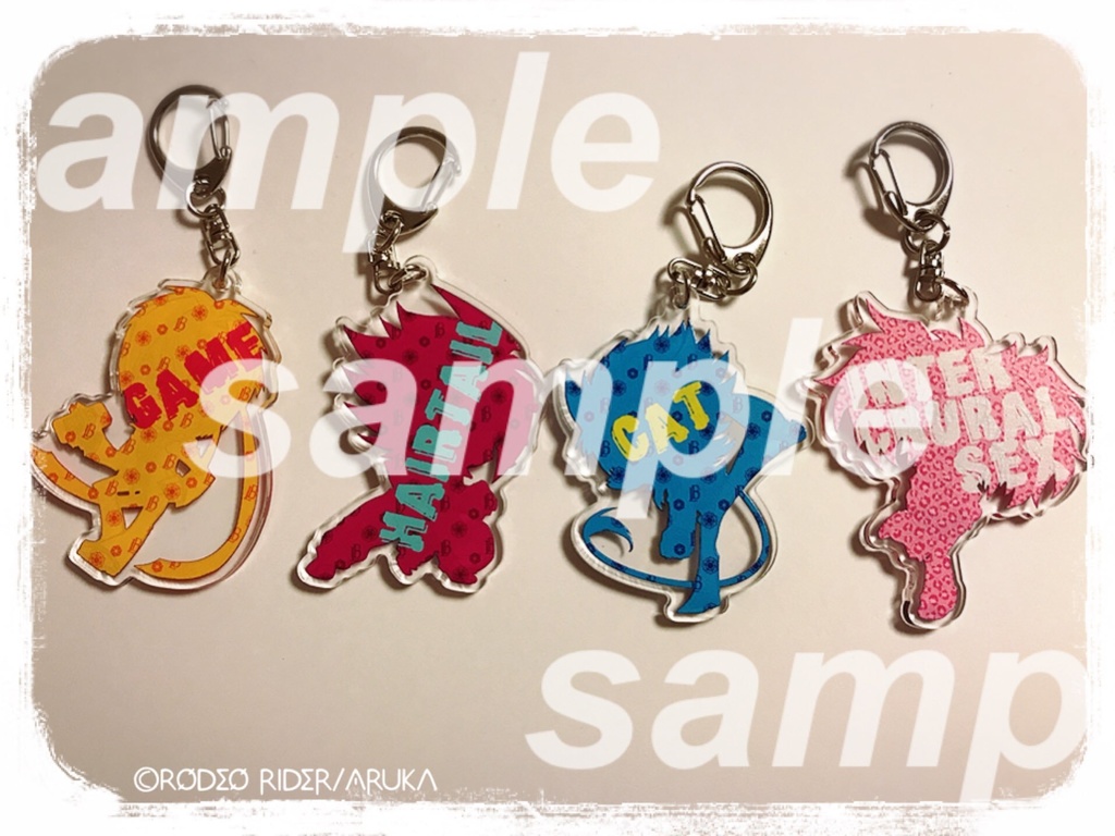 SEX♂MENSアクリルキーホルダーVlo.2