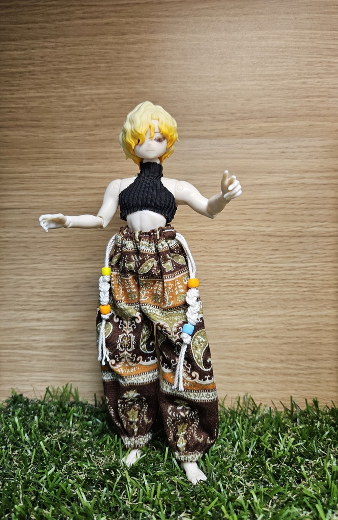 【シチリア】アラジンパンツ/ブラウン