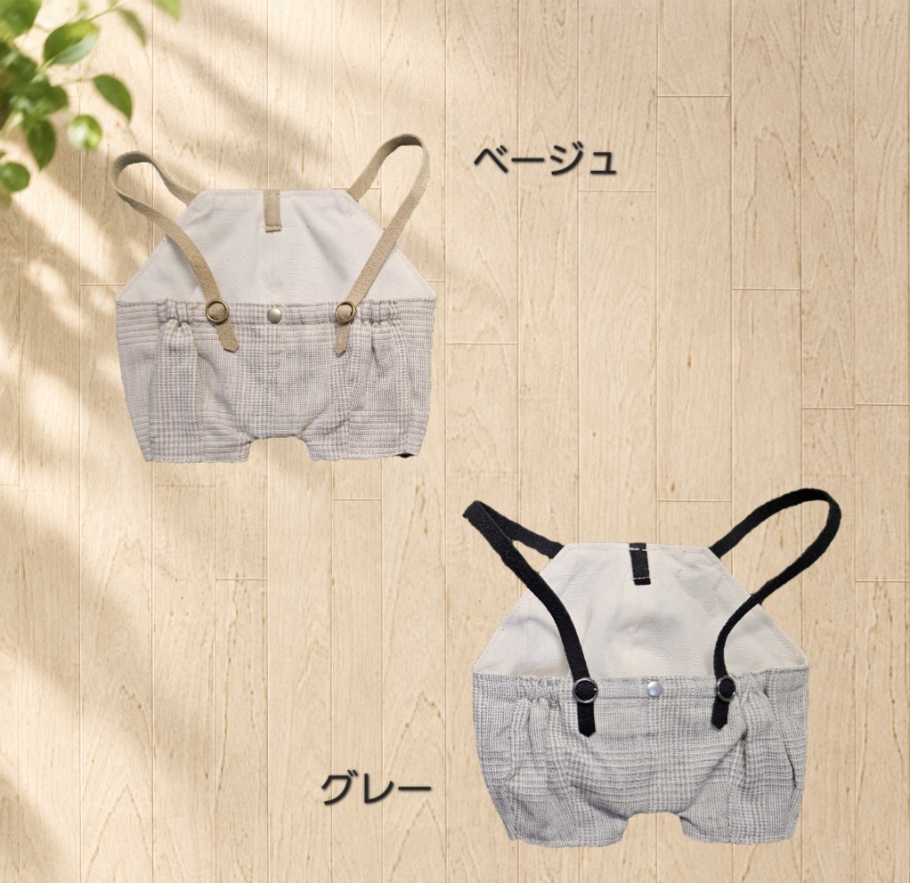 ベスト(単品) サスペンダーパンツ(単品)