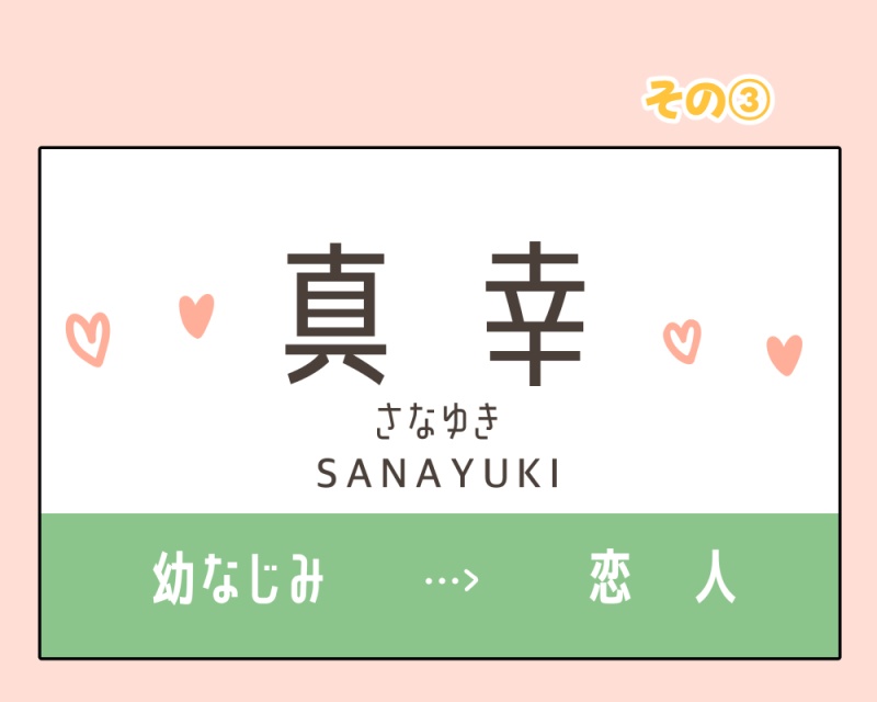 さなゆき駅看板風マグネット