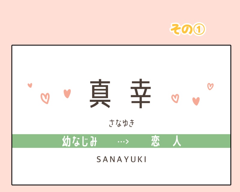 さなゆき駅看板風マグネット