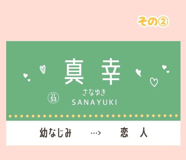 さなゆき駅看板風アクキー