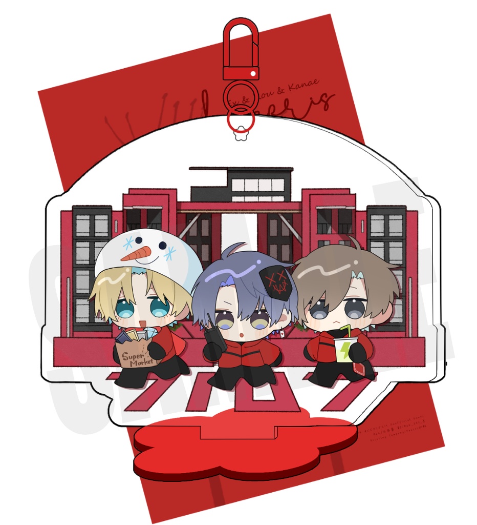 【非公式】Lycorisにじ初期組アクリルスタンド