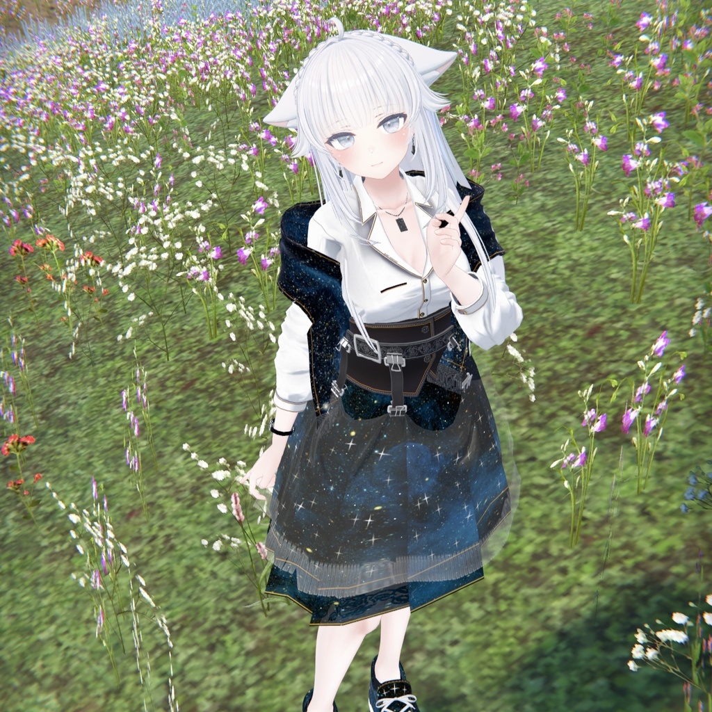 Biblio Factlium 01「PHILOSOPHIA」※2024年対応分まで※【複数アバター対応衣装】(3Dモデル)