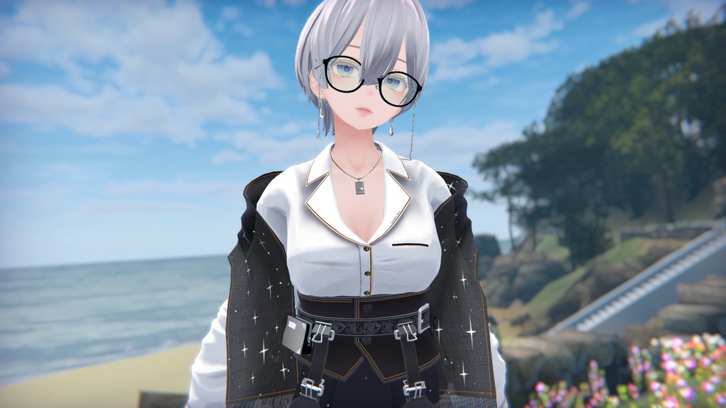 Biblio Factlium 01「PHILOSOPHIA」※2024年対応分まで※【複数アバター対応衣装】(3Dモデル)