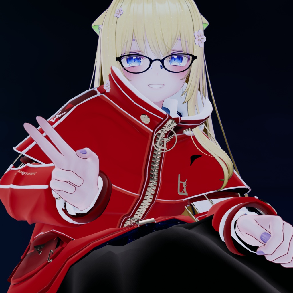 Biblio Factlium 02「TELESCOPIUM」【複数アバター対応衣装】(3Dモデル)