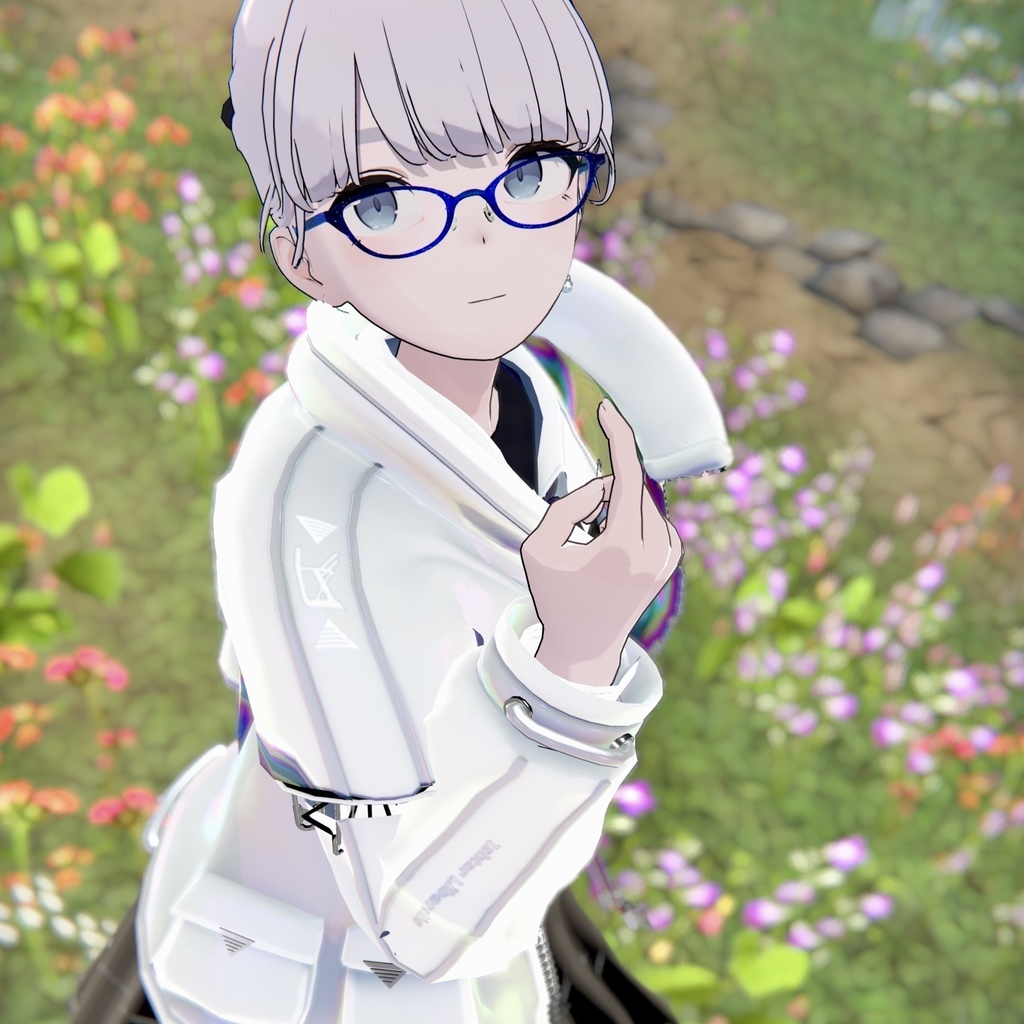 Biblio Factlium 02「TELESCOPIUM」【複数アバター対応衣装】(3Dモデル)