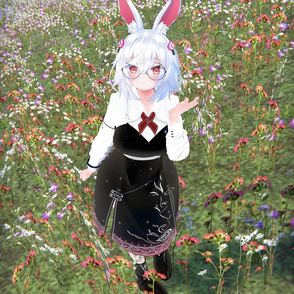 Biblio Factlium 02「TELESCOPIUM」【複数アバター対応衣装】(3Dモデル)