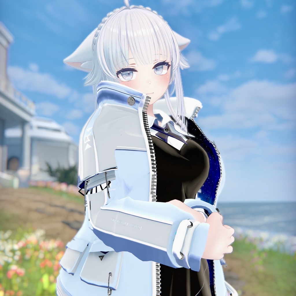 Biblio Factlium 02「TELESCOPIUM」【複数アバター対応衣装】(3Dモデル)