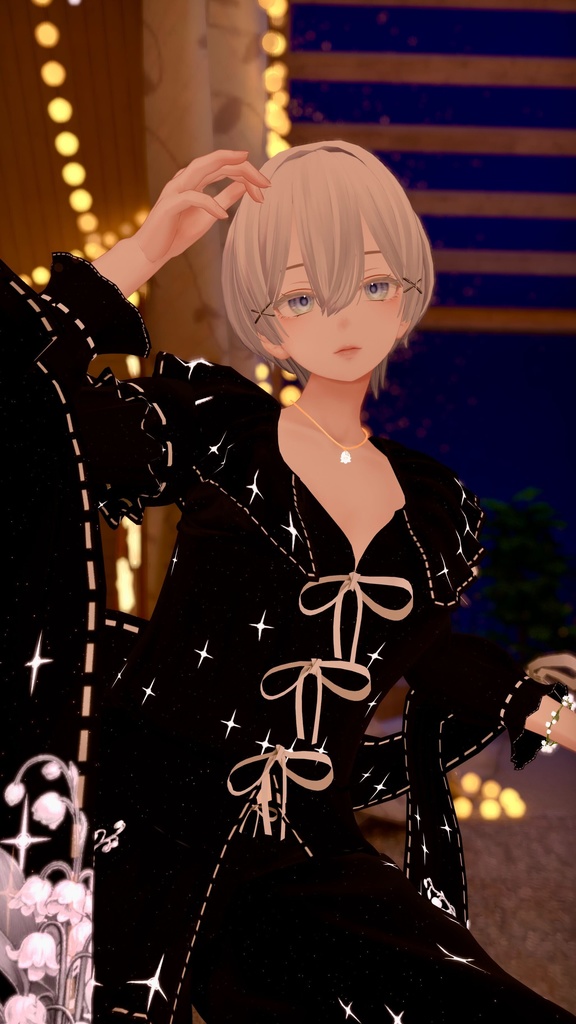 Biblio Factlium 03「CONVALLARIA」【複数アバター対応衣装】(3Dモデル)