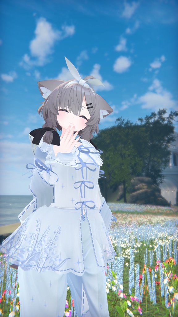 Biblio Factlium 03「CONVALLARIA」【複数アバター対応衣装】(3Dモデル)