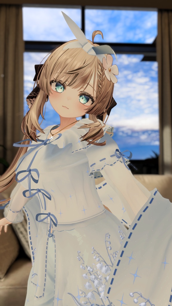 Biblio Factlium 03「CONVALLARIA」【複数アバター対応衣装】(3Dモデル)