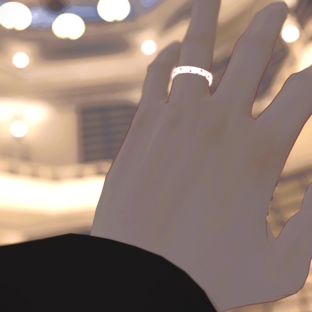 💍光るペアリング「Bona Fortuna」（パスワード・近距離