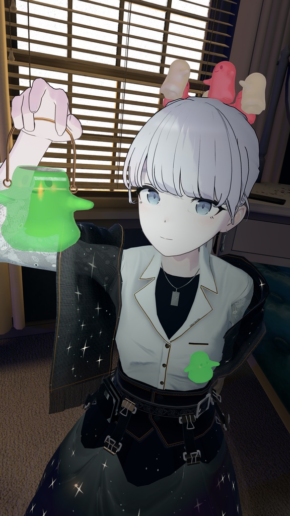 👻終売👻ハロウィーンゴーストアイテム/もっちりヘイロー・ランタン・バッジ🎃#IshtarHalloween