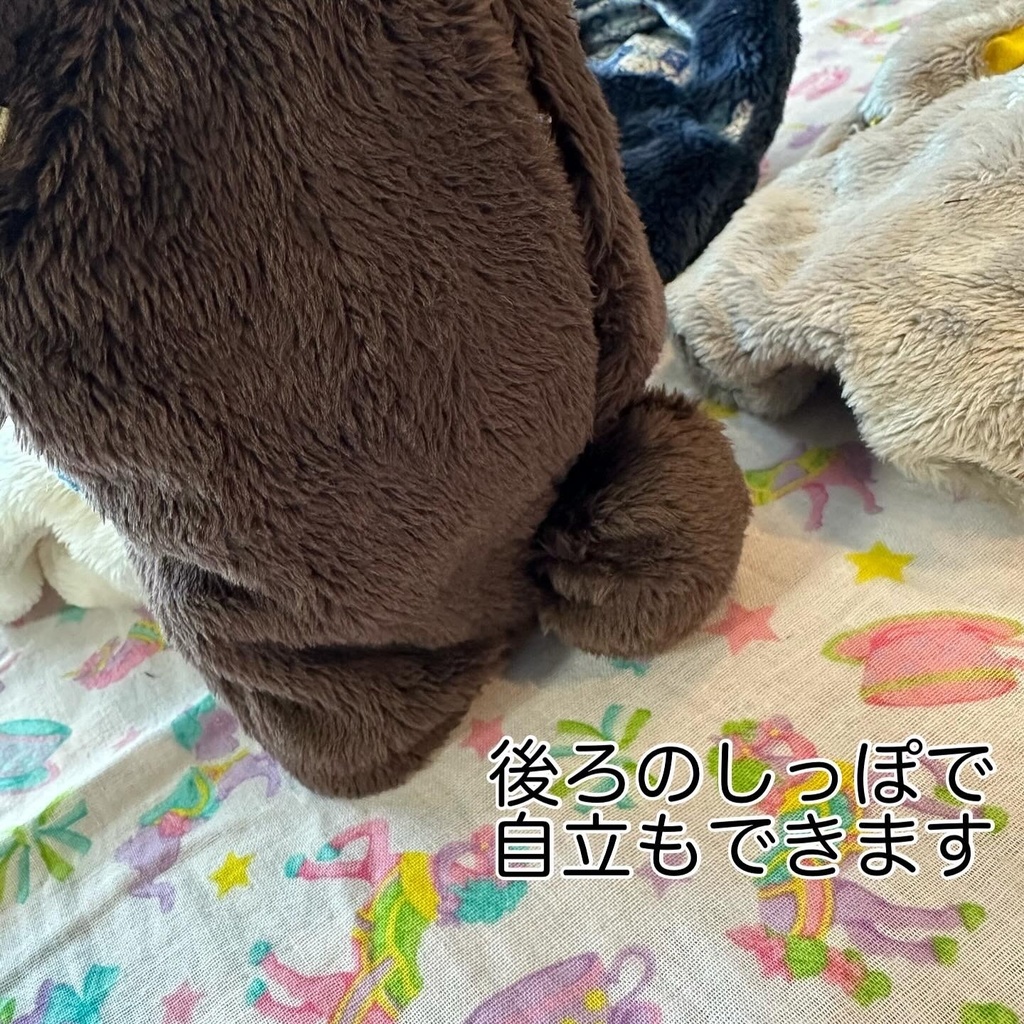 モンちゃんのくまぐるみスーツ