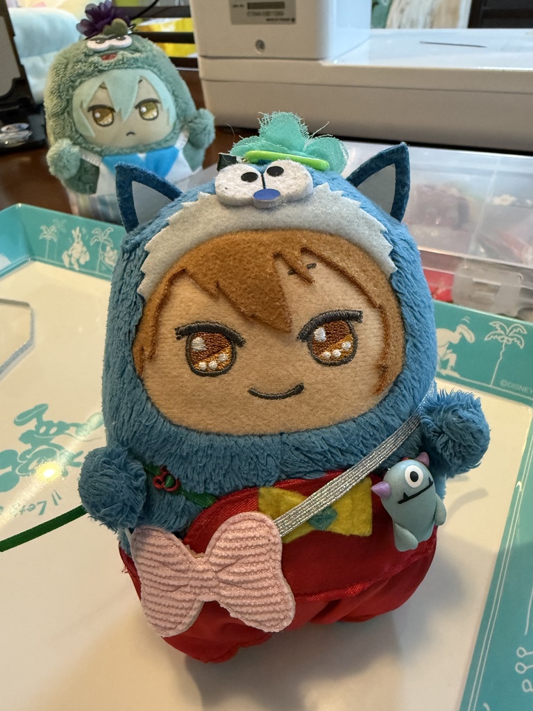 モンちゃんのリバーシブルポシェット