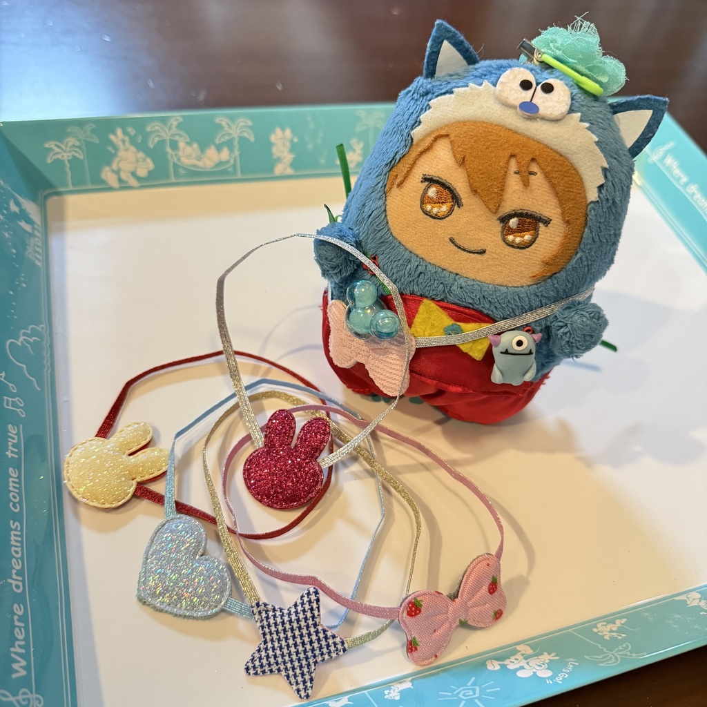 モンちゃんのリバーシブルポシェット